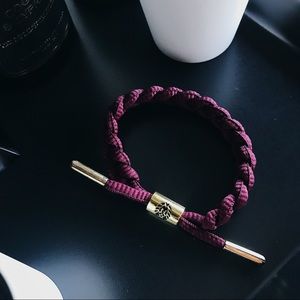 Merlot Rastaclat Braided Bracelet